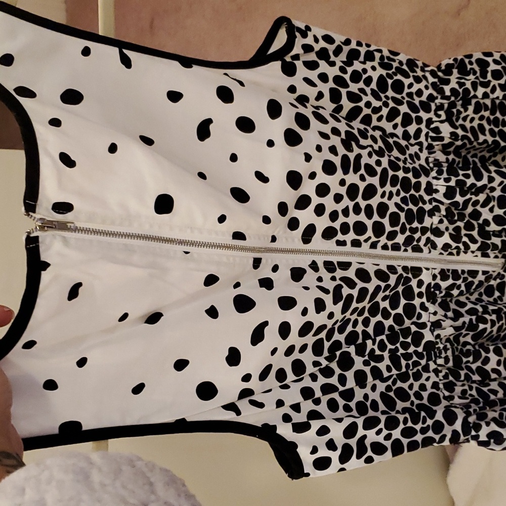 MARILYN MONROE SPOTTED COCKTAIL DRESS SIZE SMALL - Picture 3 of 3